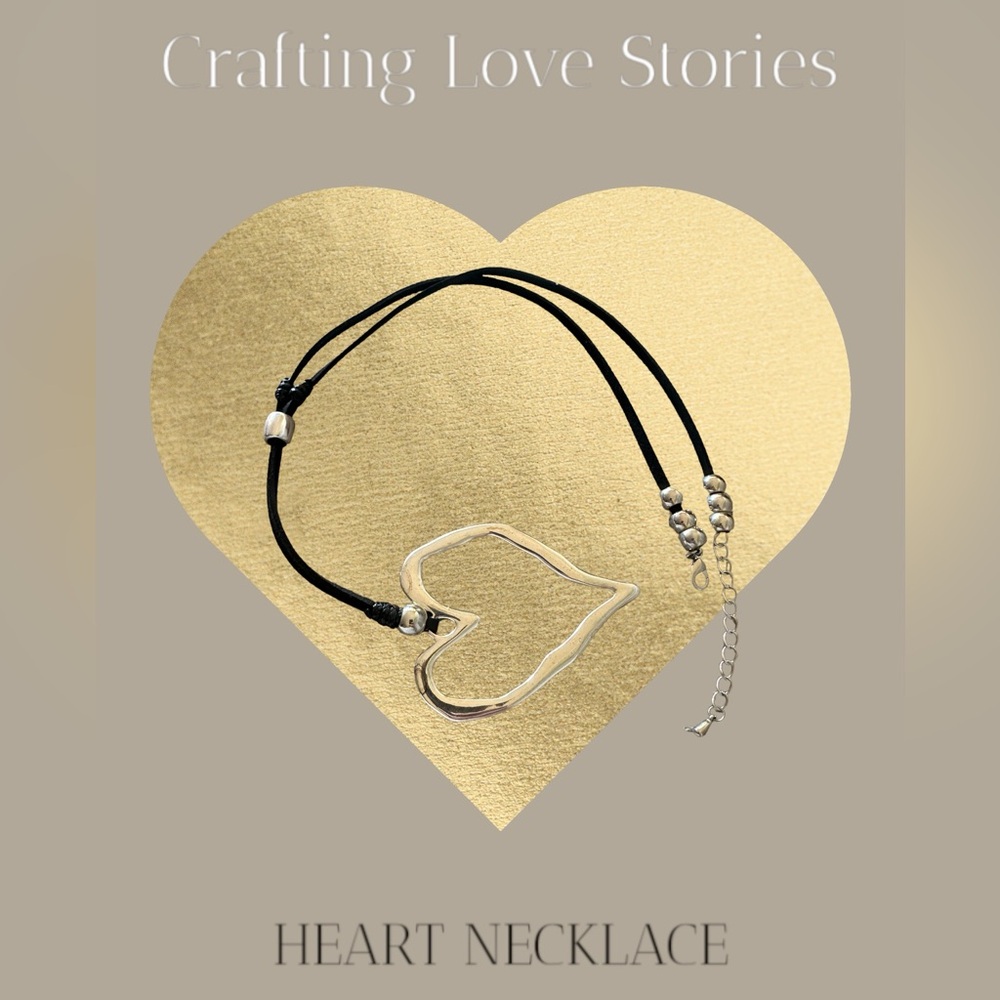 This heart necklace has been in my jewelry box. Bought from a boutique.